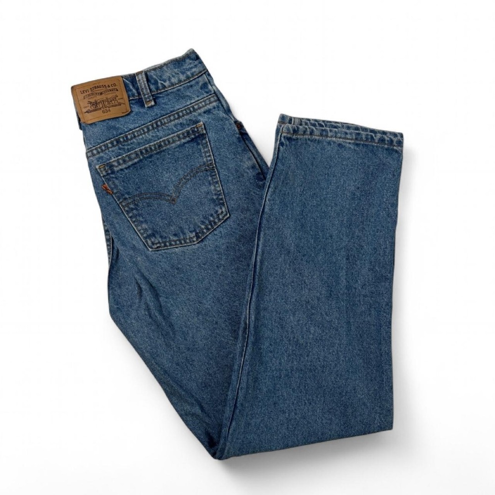 Vintage Levi's 634 Light Wash Jeans - 33x32